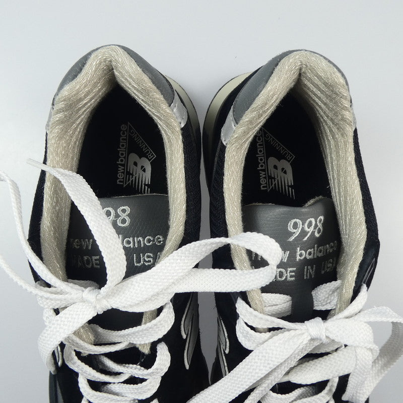【中古】NEW BALANCE | ニューバランス スニーカー U998BL 29.0cm ブラック