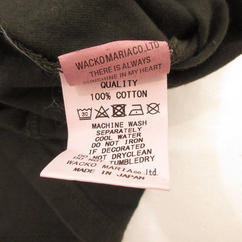 【中古】WACKOMARIA | ワコマリア STANDARD CREW NECK T-SHIRT 半袖Tシャツ ブラック サイズ:M
