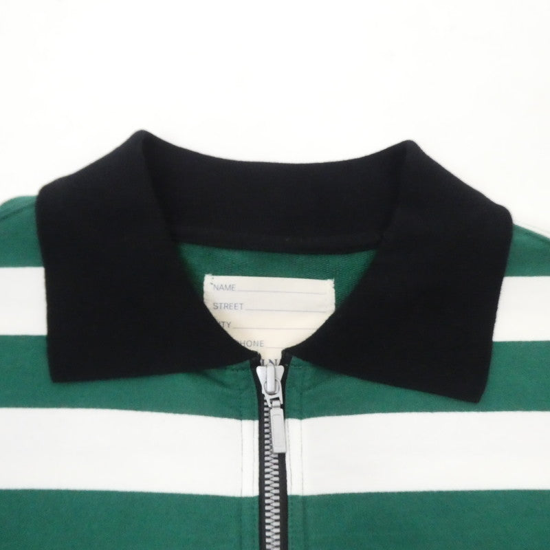 【中古】SAINT MICHAEL | セントマイケルセイントマイケル SA_RUGGER SH/BORDER ポロシャツ SM-YS8-0000-C-40 サイズ:M