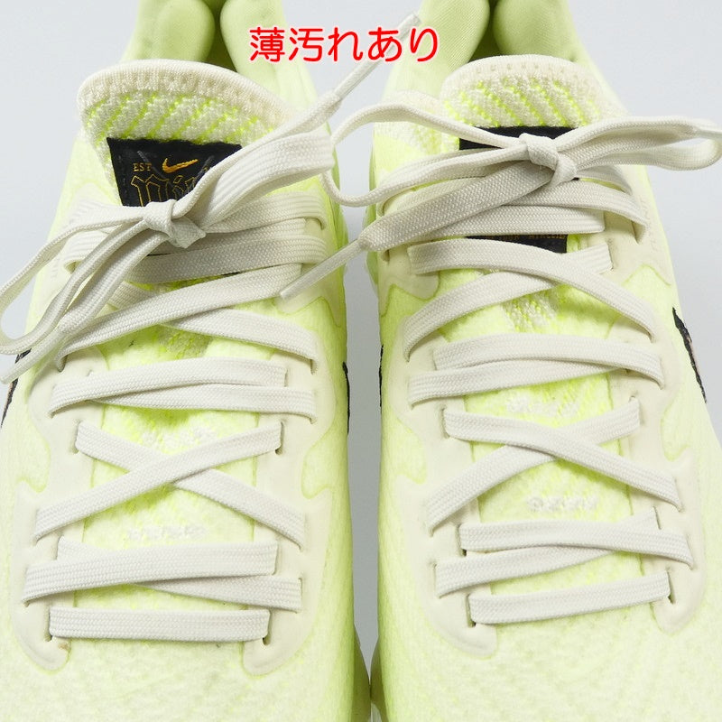 【中古】NIKE | ナイキ AIR ZOOM INFINITY TOUR NRG CORK スニーカー DC5050-100 24.5cm ライトグリーン