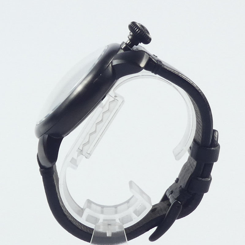 【中古】GaGaMILANO | ガガミラノ MANUALE ARTCOLLECTION 腕時計 5012ART.01S ブラック