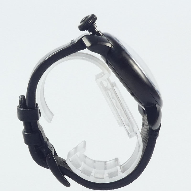 【中古】GaGaMILANO | ガガミラノ MANUALE ARTCOLLECTION 腕時計 5012ART.01S ブラック