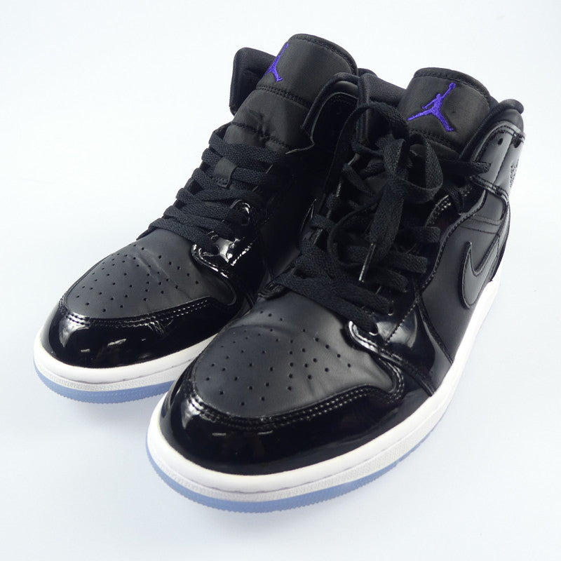 【中古】NIKE | ナイキ AIR JORDAN 1 MID "SPACE JAM" スニーカー DV1308-004 28.0cm ブラック
