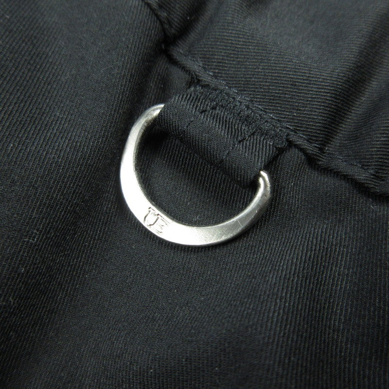 【中古】uniform experiment | ユニフォームエクスペリメント STRETCH GABARDINE SLIM FIT SLACKS その他ボトムス UE-170038 ブラック サイズ:2