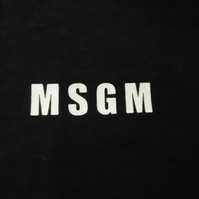 【中古】MSGM | エムエスジーエム 半袖シャツ 2640ME11B ブラック サイズ:40