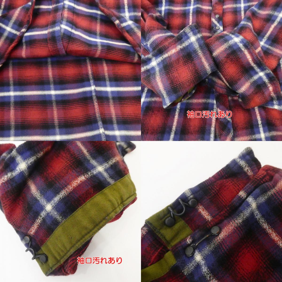 【中古】FranCisT_MOR.K.S. | フランシストモークス スワロスカルフック 長袖シャツ F.C.T.M/MS0503 サイズ:3