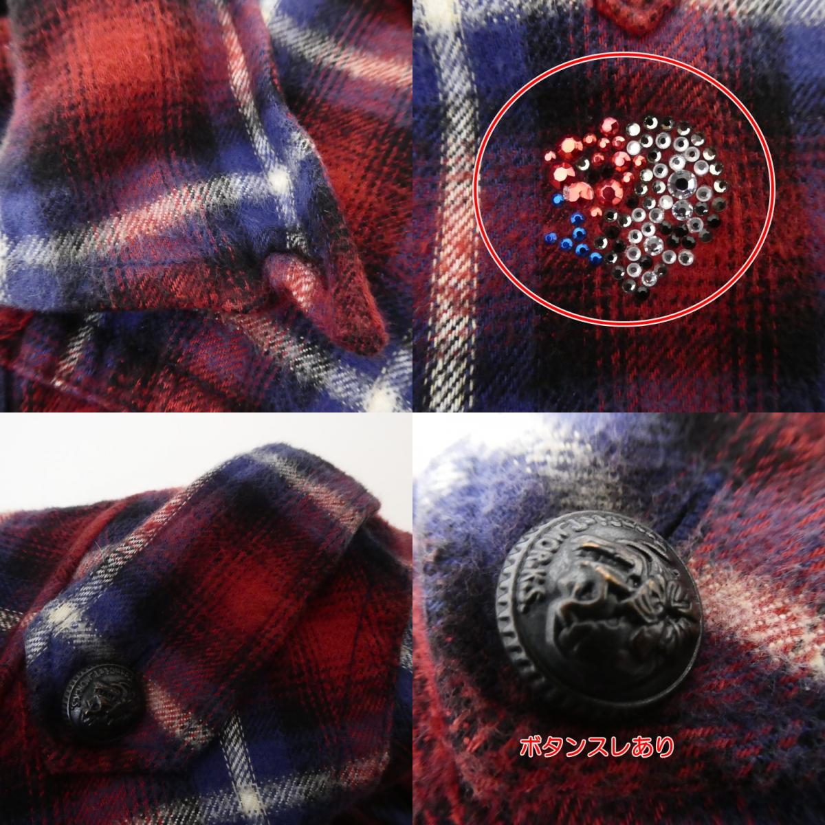 【中古】FranCisT_MOR.K.S. | フランシストモークス スワロスカルフック 長袖シャツ F.C.T.M/MS0503 サイズ:3