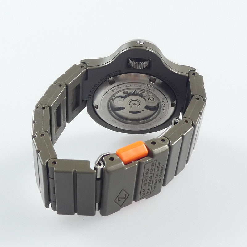 【中古】CABANE de ZUCCa | カバンドズッカ DASHBOARD 腕時計 7S36-0250 ×SEIKO 日差+50秒前後 カーキ