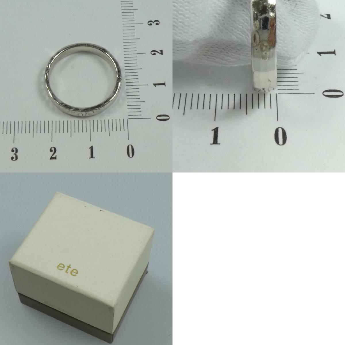 【中古】ete | エテ クラフトリング リング・指輪