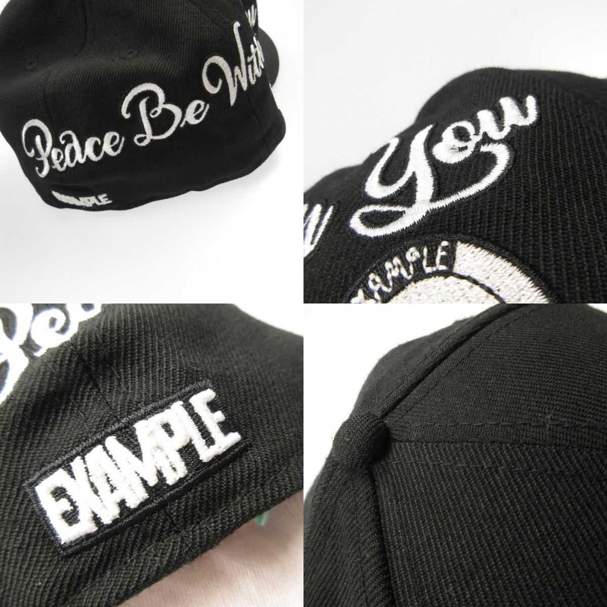 【中古】EXAMPLE | イグザンプル キャップ ブラック