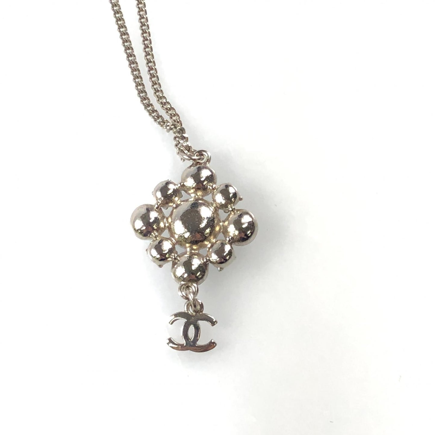 【中古】CHANEL | シャネル クリスタルフラワー ネックレス A37251