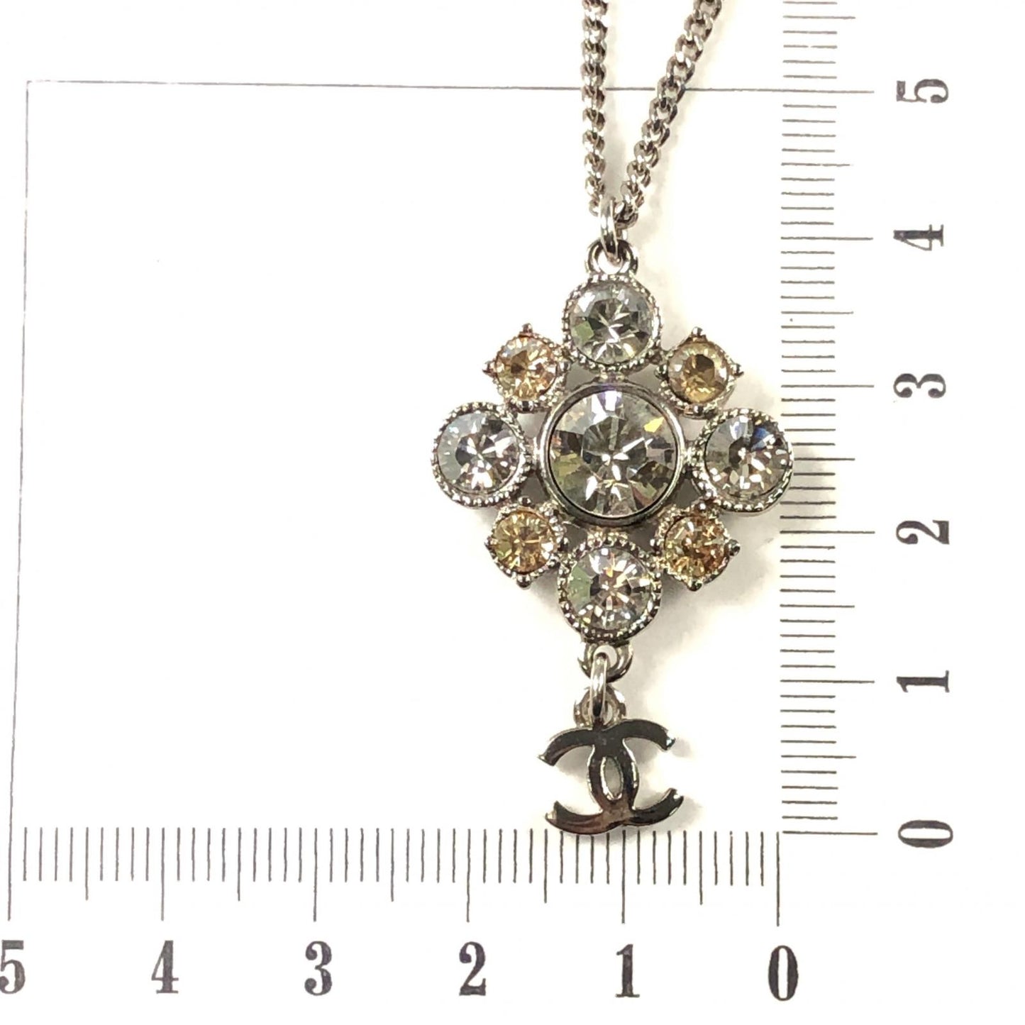 【中古】CHANEL | シャネル クリスタルフラワー ネックレス A37251
