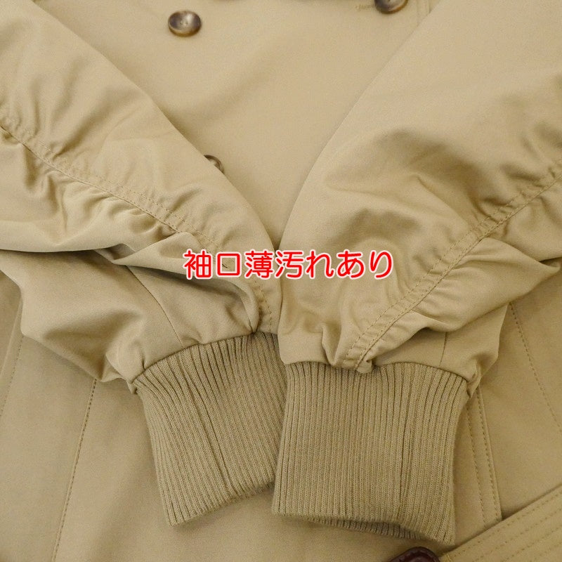 【中古】ZARA | ザラ ウォーターレペレントプリーツ トレンチコート ベージュ サイズ:S