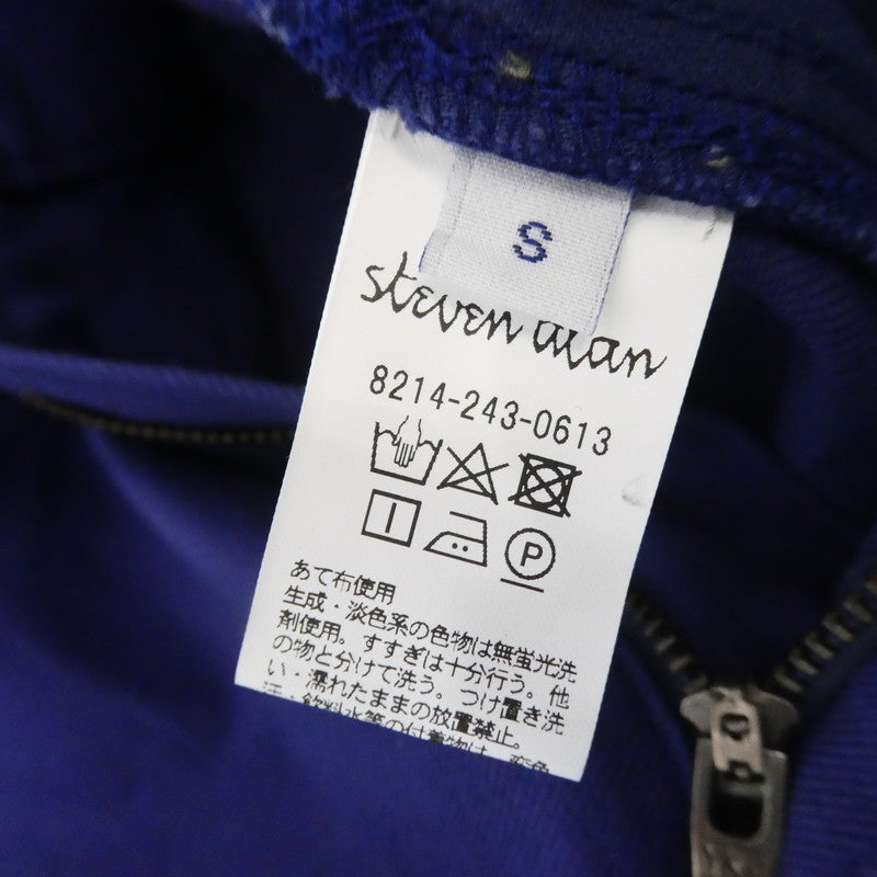【中古】Steven Alan | スティーブンアラン COTTON TWILL PANTS パンツ 8214-243-0613 ブルー系 サイズ:S