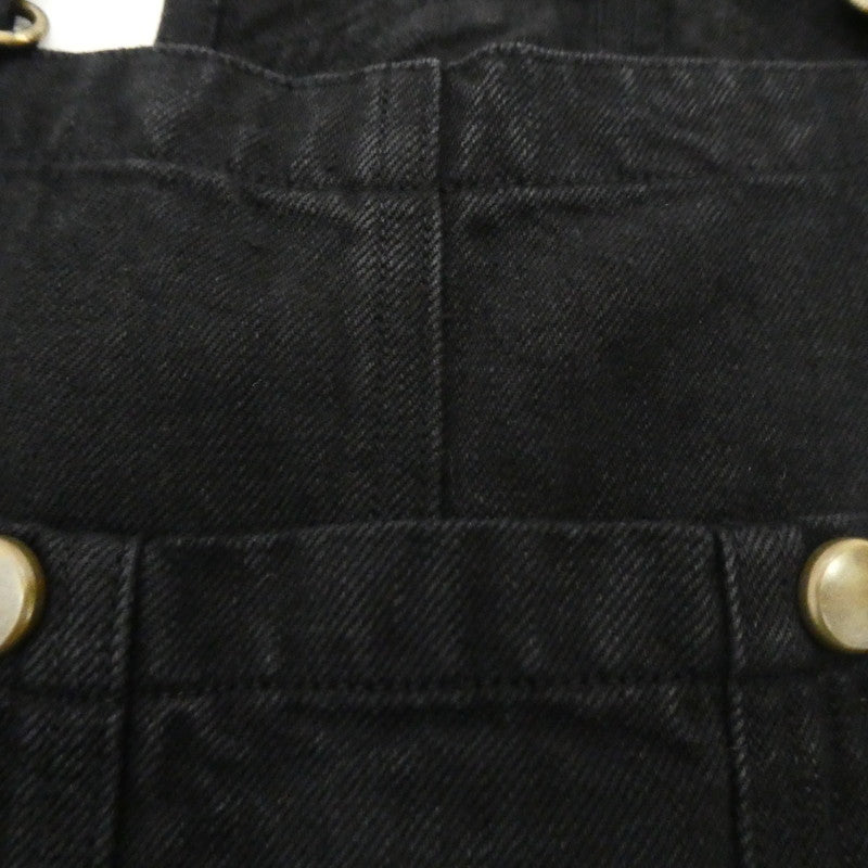 【中古】nest Robe | ネストローブ リネンオーバーオール オーバーオール 01163-1051 ブラック