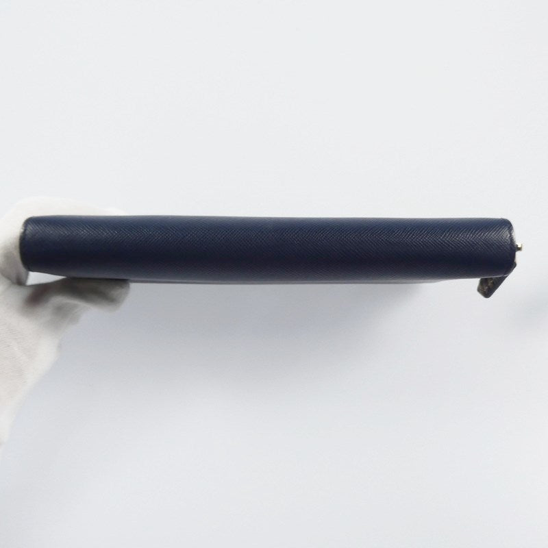【中古】Paul Smith | ポール・スミス ジップストローグレイン2 長財布 PSC785 ネイビー