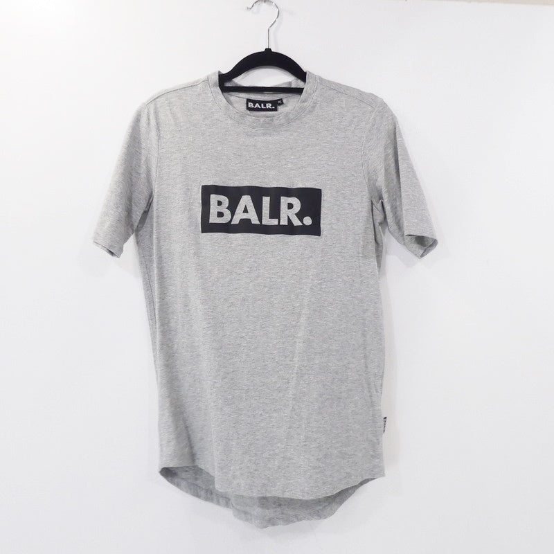 【中古】BALR. | ボーラー BOX LOGO 半袖Tシャツ グレー サイズ:XS