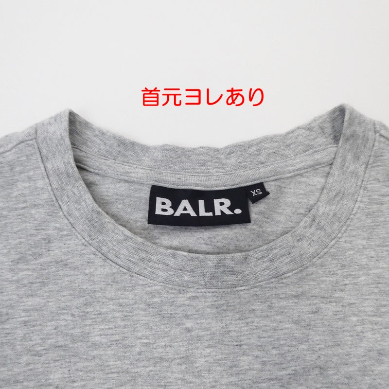 【中古】BALR. | ボーラー BOX LOGO 半袖Tシャツ グレー サイズ:XS