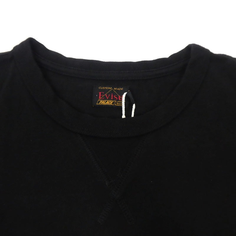 【中古】EVISU | エヴィス 半袖Tシャツ P26EVSES001 ブラック サイズ:XL