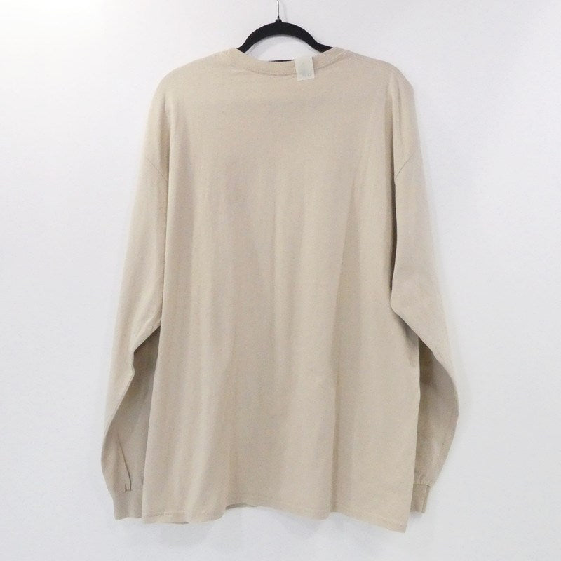 【中古】N.HOOLYWOOD | エヌハリウッド TPES LONG SLEEVE SHIRT 長袖Tシャツ 2021S/S ベージュ サイズ:不明