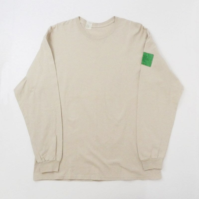 【中古】N.HOOLYWOOD | エヌハリウッド TPES LONG SLEEVE SHIRT 長袖Tシャツ 2021S/S ベージュ サイズ:不明