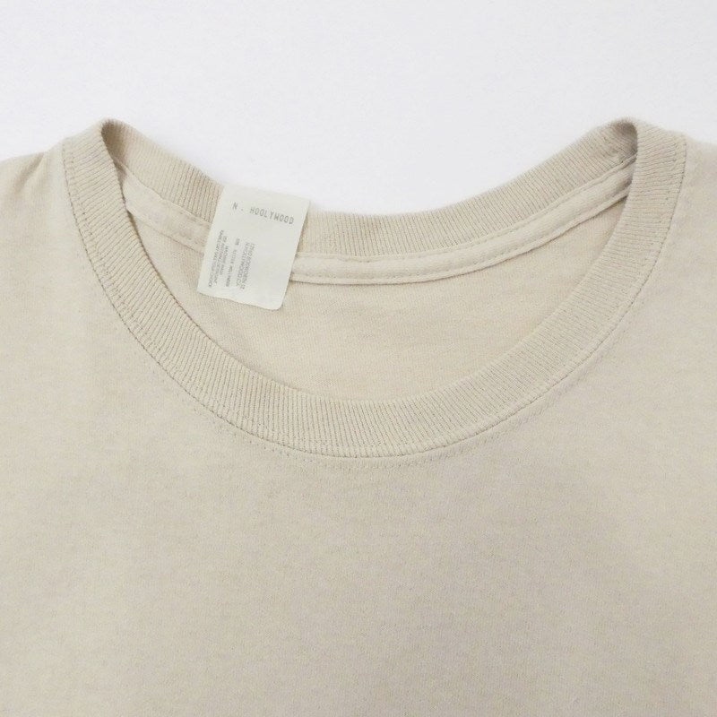 【中古】N.HOOLYWOOD | エヌハリウッド TPES LONG SLEEVE SHIRT 長袖Tシャツ 2021S/S ベージュ サイズ:不明