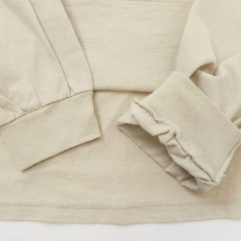 【中古】N.HOOLYWOOD | エヌハリウッド TPES LONG SLEEVE SHIRT 長袖Tシャツ 2021S/S ベージュ サイズ:不明