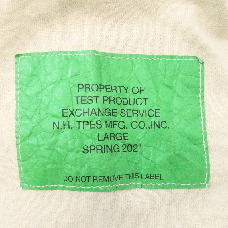 【中古】N.HOOLYWOOD | エヌハリウッド TPES LONG SLEEVE SHIRT 長袖Tシャツ 2021S/S ベージュ サイズ:不明