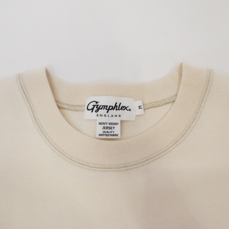 【中古】GYMPHLEX | ジムフレックス CREW NECK L/S T-SHIRT 長袖Tシャツ GY-C0389 HWJ 2024A/W アイボリー サイズ:M
