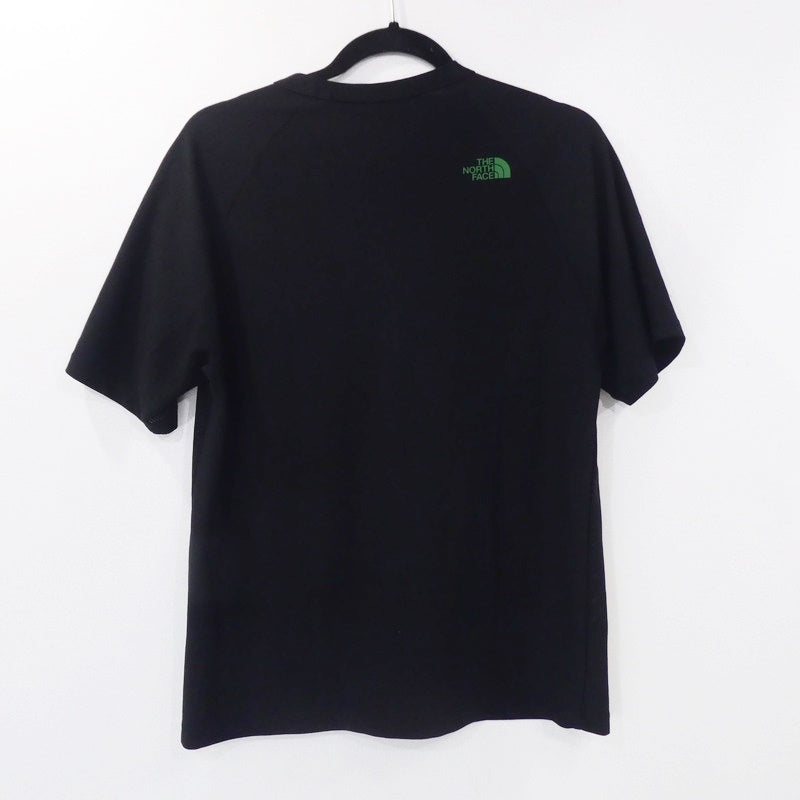 【中古】THE NORTH FACE | ザ・ノースフェイス S/S FREE RUN SPIRAL CREW 半袖Tシャツ NT12494 ブラック サイズ:S