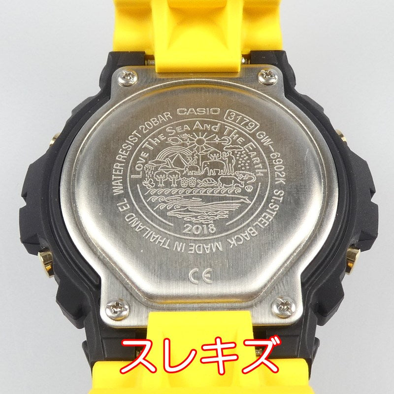【中古】G-SHOCK | ジーショック Love The Sea And The Earth 腕時計 GW-6902K-9JR ブラック