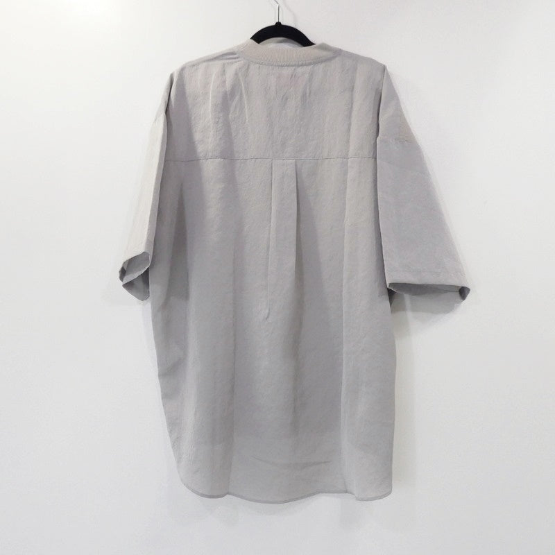 【中古】MAISON SPECIAL | メゾンスペシャル ニットコンビプルオーバー半袖シャツ カットソー 11231411326 ベージュ サイズ:1