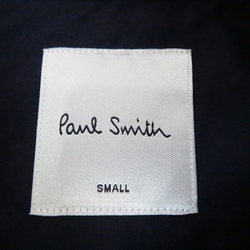 【中古】Paul Smith | ポール・スミス コットンブロードバンドカラーシャツ 長袖シャツ 213330 509T ネイビー サイズ:S