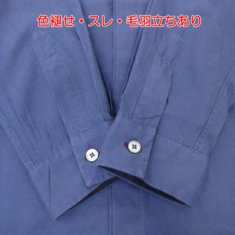 【中古】Paul Smith | ポール・スミス コットンブロードバンドカラーシャツ 長袖シャツ 213330 509T ネイビー サイズ:S