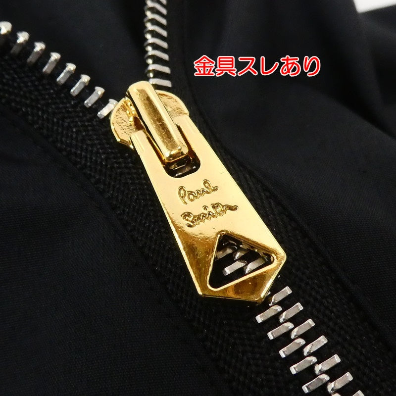 【中古】Paul Smith | ポール・スミス スタンドカラープルオーバーシャツ 長袖シャツ 203304 267U ブラック サイズ:M
