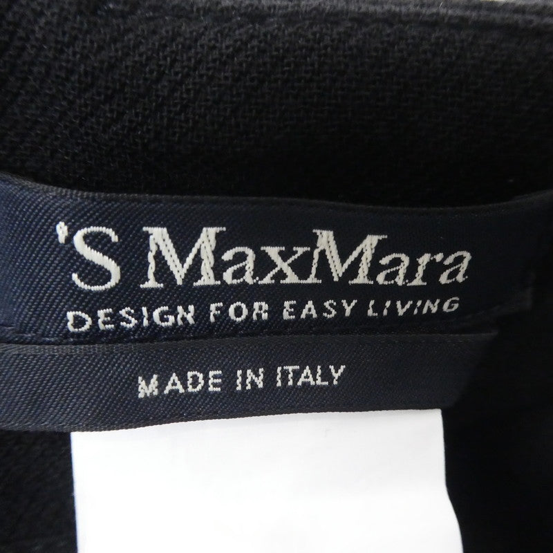 【中古】MAX MARA | マックスマーラ スカート 91010461 ブラック サイズ:42