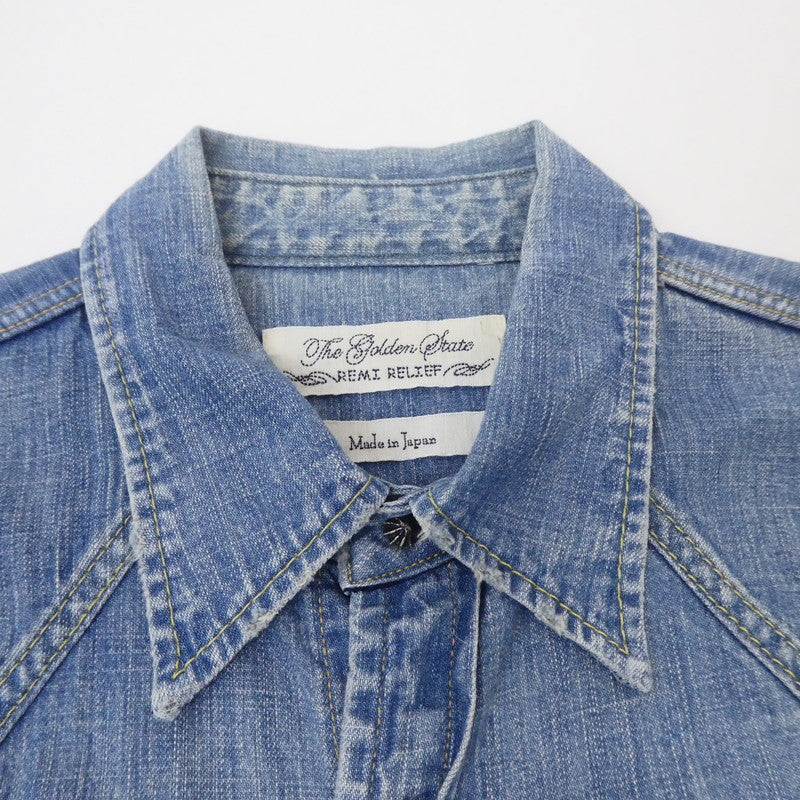 【中古】REMI RELIEF | レミレリーフ その他トップス ライトブルー サイズ:M