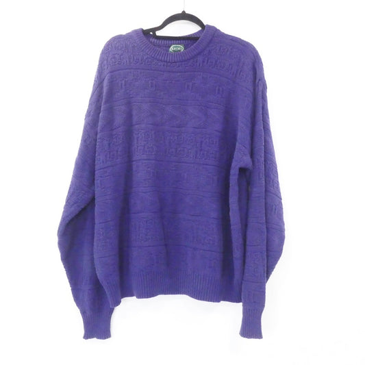 【中古】 ニット ネイビー サイズ:XL