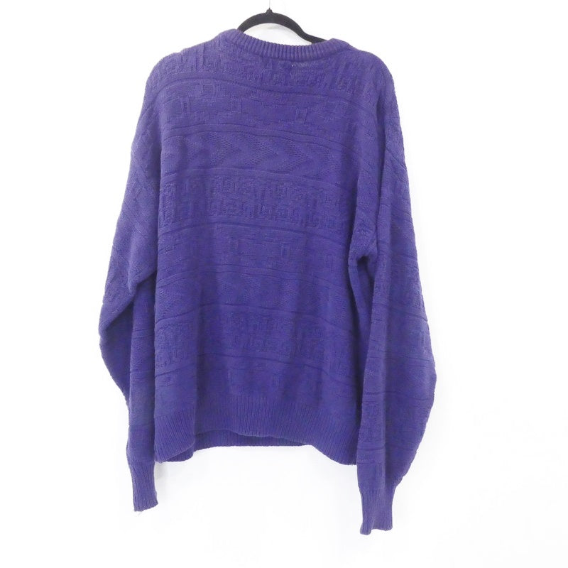 【中古】 ニット ネイビー サイズ:XL