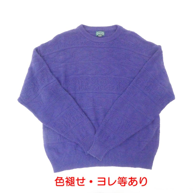 【中古】 ニット ネイビー サイズ:XL