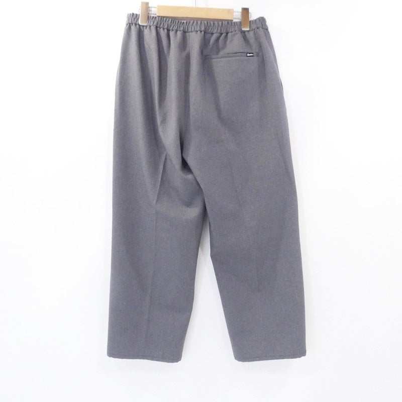 【中古】GYMPHLEX | ジムフレックス POLYESTER FLANNEL イージーストレートパンツ パンツ GY-E0225 グレー サイズ:M