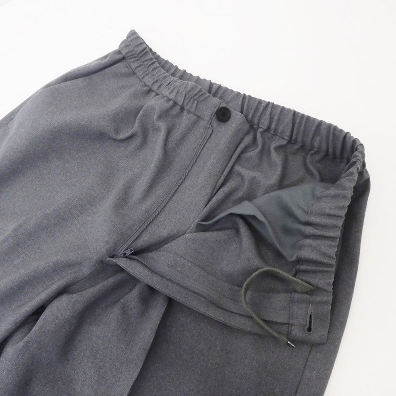 【中古】GYMPHLEX | ジムフレックス POLYESTER FLANNEL イージーストレートパンツ パンツ GY-E0225 グレー サイズ:M