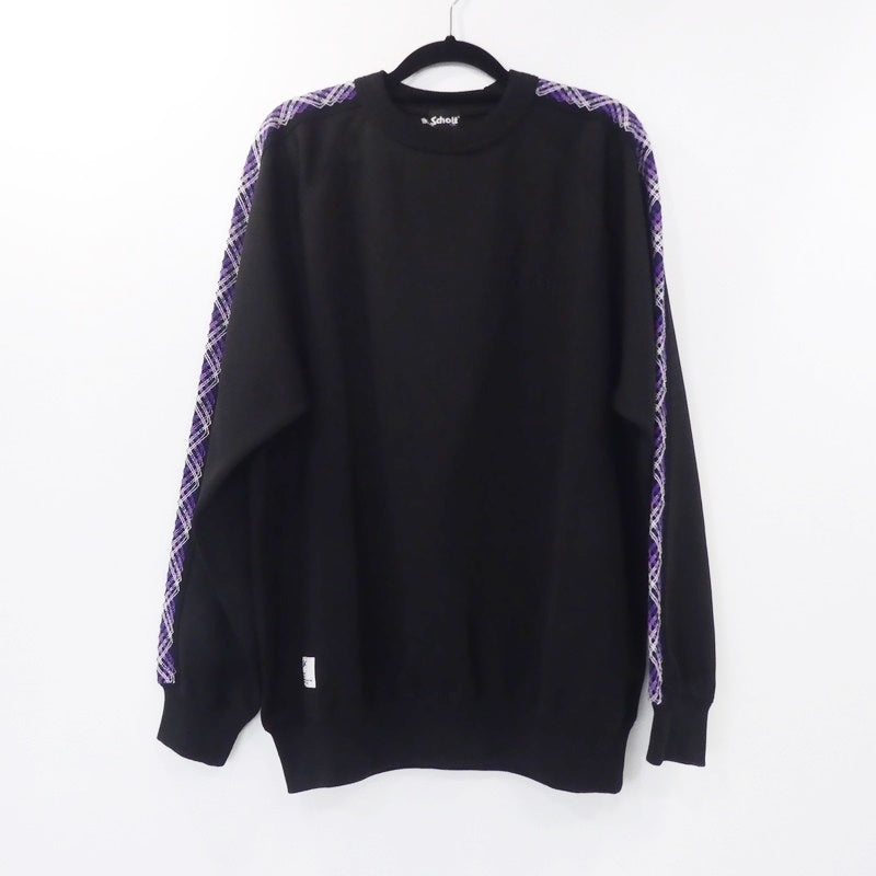 【中古】schott | ショット TAPING JERSEY CREW SWEAT スウェット 782-3232008 ブラック サイズ:M