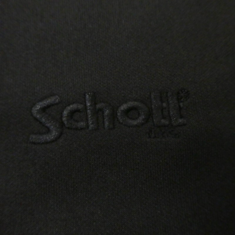 【中古】schott | ショット TAPING JERSEY CREW SWEAT スウェット 782-3232008 ブラック サイズ:M