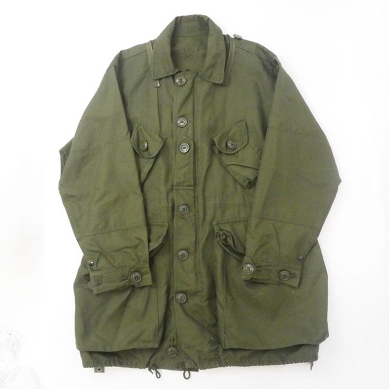 【中古】MILITARY衣料 | ミリタリーイリョウ モッズコート 8415-21-870-5573 90s カナダ軍 カーキ サイズ:2
