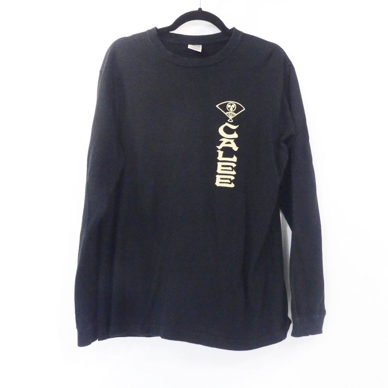 【中古】CALEE | キャリー 長袖Tシャツ ブラック サイズ:L