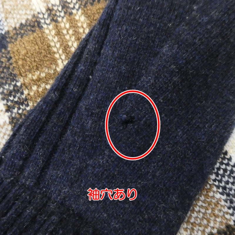【中古】 ドライバーズニット ブルゾン サイズ:L