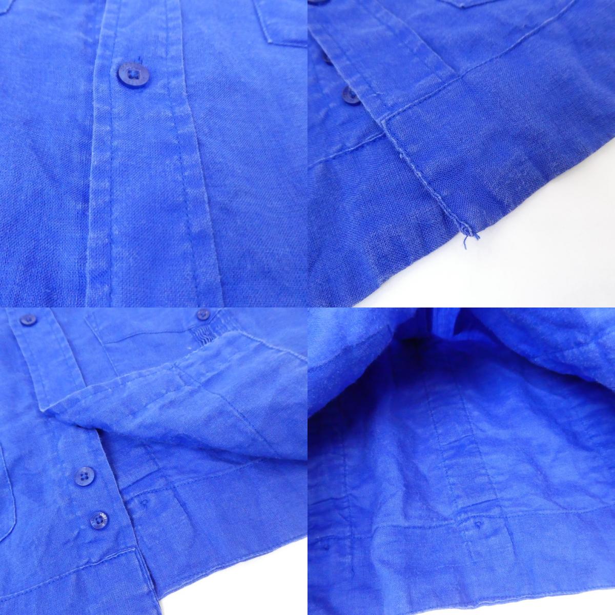 【中古】 半袖シャツ ブルー サイズ:M