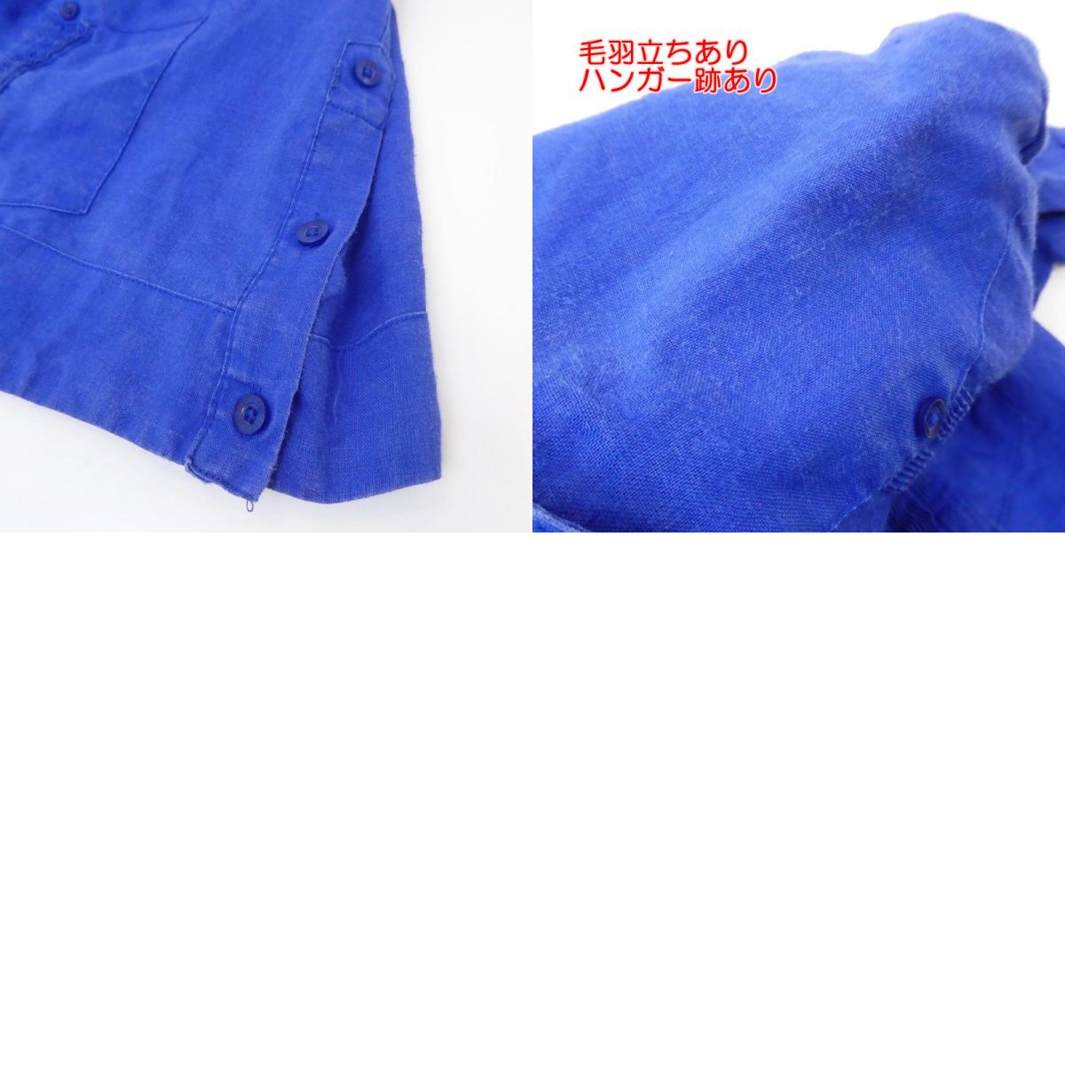 【中古】 半袖シャツ ブルー サイズ:M