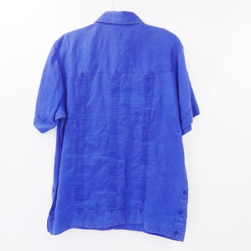【中古】 半袖シャツ ブルー サイズ:M